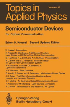 Semiconductor Devices for Optical Communication