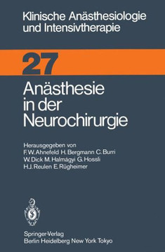An?sthesie in Der Neurochirurgie