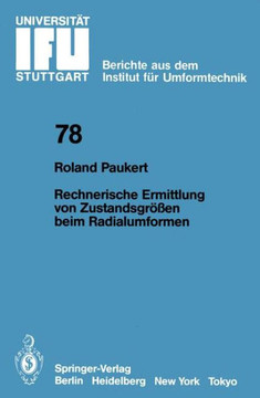 Rechnerische Ermittlung Von Zustandsgr??en Beim Radialumformen
