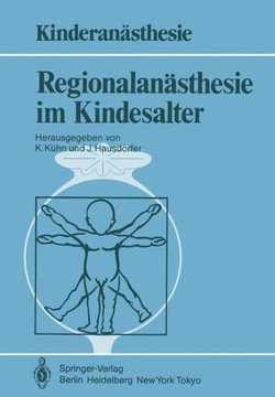 Regionalan?sthesie Im Kindesalter