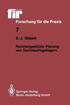 Rechnergest?tzte Planung Von Durchlaufregallagern Rechnergest?tzte Planung Von Durchlaufregallagern