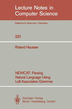 Newcat: Parsing Natural Language Using Left-Associative Grammar