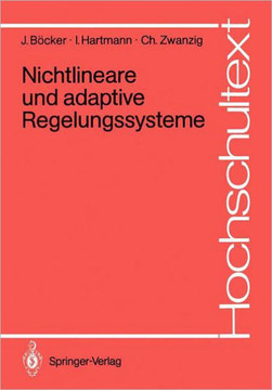 Nichtlineare Und Adaptive Regelungssysteme Nichtlineare Und Adaptive Regelungssysteme