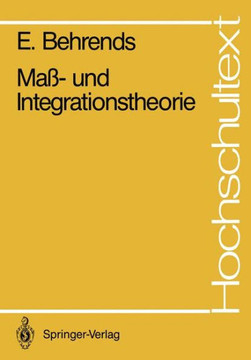 Ma?- Und Integrationstheorie Ma?- Und Integrationstheorie