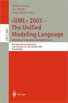 UML 2003 -- The Unified Modeling Language, Modeling Languages and Applications: 6th International Conference San Francisco, Ca, Usa, October 20-24, 20