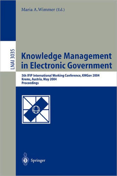 Knowledge Management in Electronic Government: 5th Ifip International Working Conference, Kmgov 2004, Krems, Austria, May 17-19, 2004, Proceedings