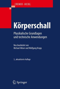 K?rperschall: Physikalische Grundlagen Und Technische Anwendungen