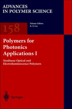 Polymers for Photonics Applications I