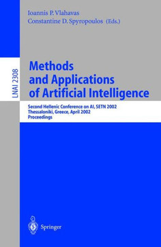 Methods and Applications of Artificial Intelligence: Second Hellenic Conference on Ai, Setn 2002 Thessaloniki, Greece, April 11-12, 2002 Proceedings