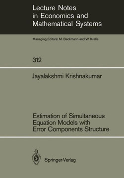 Estimation of Simultaneous Equation Models with Error Components Structure