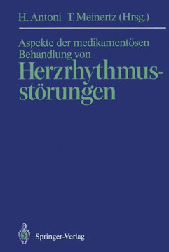 Aspekte Der Medikament?sen Behandlung Von Herzrhythmusst?rungen