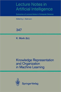 Knowledge Representation and Organization in Machine Learning