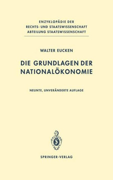 Die Grundlagen Der National?konomie Die Grundlagen Der National?konomie