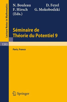 S?minaire de Th?orie Du Potentiel Paris, No. 9