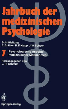 Psychologische Aspekte Medizinischer Ma?nahmen Psychologische Aspekte Medizinischer Ma?nahmen