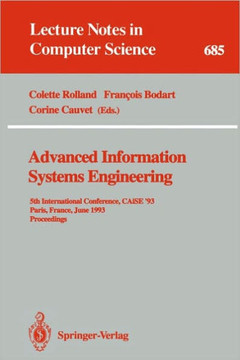 Advanced Information Systems Engineering: 5th International Conference, Caise '93, Paris, France, June 8-11, 1993. Proceedings