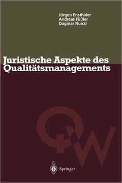 Juristische Aspekte Des Qualit?tsmanagements