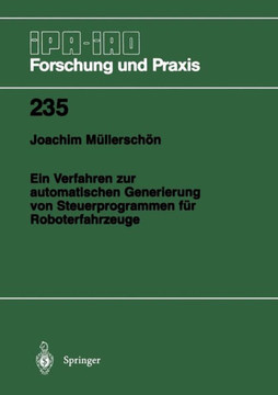 Ein Verfahren Zur Automatischen Generierung Von Steuerprogrammen F?r Roboterfahrzeuge