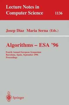 Algorithms - ESA '96: Fourth Annual European Symposium, Barcelona, Spain, September 25-27, 1996. Proceedings