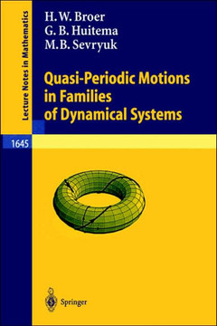 Quasi-Periodic Motions in Families of Dynamical Systems: Order Amidst Chaos