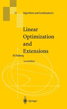Linear Optimization and Extensions