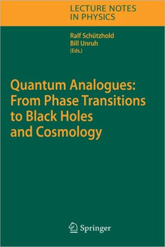Quantum Analogues: From Phase Transitions to Black Holes and Cosmology