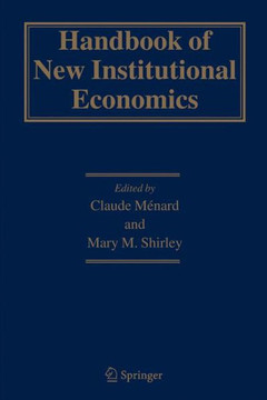 Handbook of New Institutional Economics