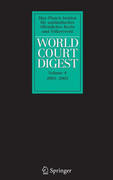 World Court Digest 2001 - 2005