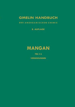 Verbindungen Des Mangans Mit Schwefel, Selen Und Tellur