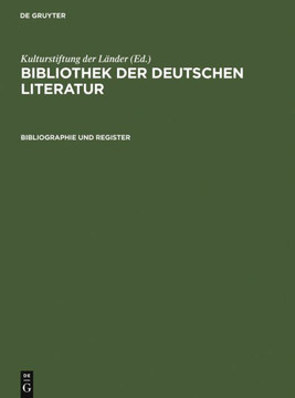 Bibliographie und Register Bibliographie und Register
