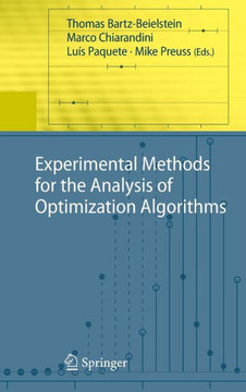 Experimental Methods for the Analysis of Optimization Algorithms