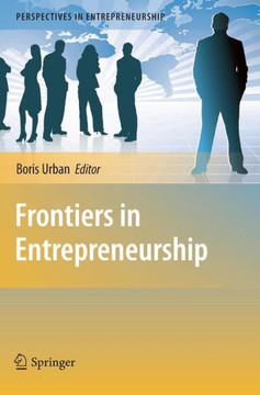 Frontiers in Entrepreneurship Frontiers in Entrepreneurship
