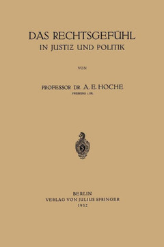 Das Rechtsgef?hl in Justiz Und Politik