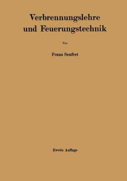 Verbrennungslehre Und Feuerungstechnik