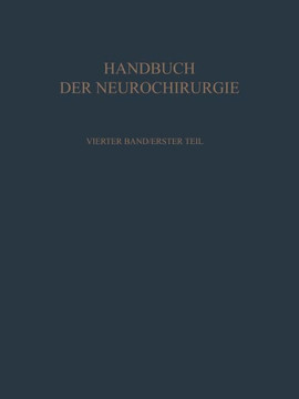 Klinik Und Behandlung Der Raumbeengenden Intrakraniellen Prozesse I