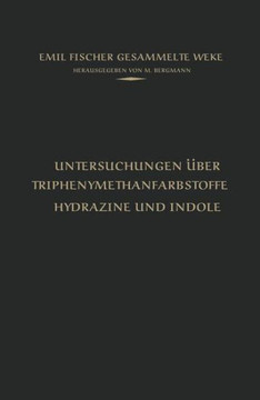 Untersuchungen ?ber Triphenylmethanfarbstoffe Hydrazine Und Indole