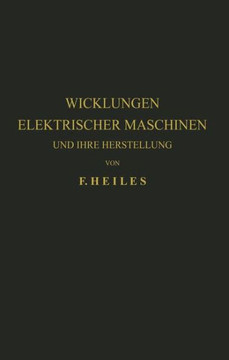 Wicklungen Elektrischer Maschinen Und Ihre Herstellung