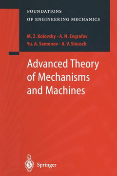 Advanced Theory of Mechanisms and Machines