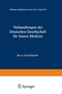 60. Kongre?: Gehalten Zu M?nchen Vom 25. Bis 29. April 1954