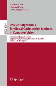 Efficient Algorithms for Global Optimization Methods in Computer Vision: International Dagstuhl Seminar, Dagstuhl Castle, Germany, November 20-25, 201