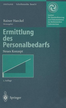 Ermittlung Des Personalbedarfs: Neues Konzept