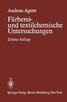 F?rberei- Und Textilchemische Untersuchungen