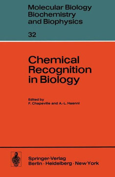 Chemical Recognition in Biology Chemical Recognition in Biology