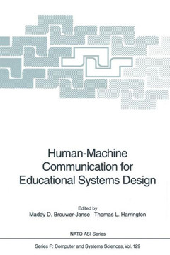 Human-Machine Communication for Educational Systems Design