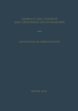 Orthop?dische Erkrankungen Des Kindesalters