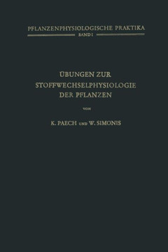 ?bungen Zur Stoffwechselphysiologie Der Pflanzen