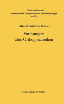 Vorlesungen ?ber Orthogonalreihen