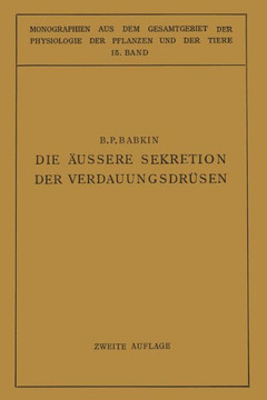 Die ?ussere Sekretion Der Verdauungsdr?sen
