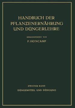 D?ngemittel Und D?ngung