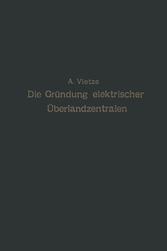 Ratgeber F?r Die Gr?ndung Elektrischer ?berlandzentralen
